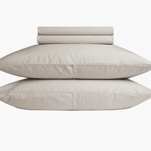 Parachute NWT Percale Sheet Set Queen Size Bone Color NWT